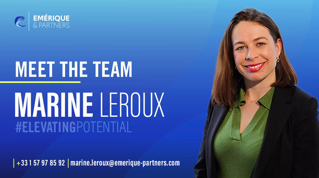 Treffen Sie das Team : Marine Leroux - Emérique & Partners